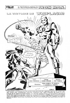 Extrait de L'invincible Iron Man (Éditions Héritage) -17- La victoire de Whiplash!