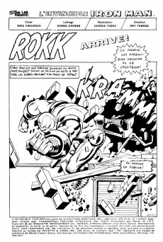 Extrait de L'invincible Iron Man (Éditions Héritage) -18- Rokk arrive!
