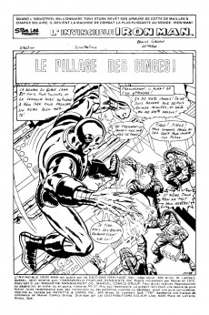 Extrait de L'invincible Iron Man (Éditions Héritage) -37- Le pillage des singes!