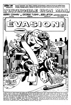 Extrait de L'invincible Iron Man (Éditions Héritage) -4546- Evasion!