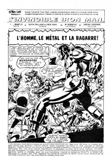 Extrait de L'invincible Iron Man (Éditions Héritage) -6566- L'homme, le métal et la bagarre!