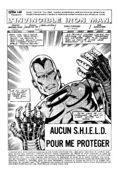 Extrait de L'invincible Iron Man (Éditions Héritage) -7374- Aucun S.H.I.E.L.D. pour me protéger