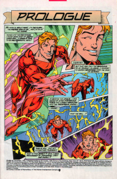 Extrait de The flash Vol.2 (1987) -95- Impulse and Flash Tear Down the House!