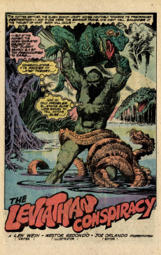 Extrait de Swamp Thing Vol.1 (DC Comics - 1972) -13- The Leviathan Conspiracy