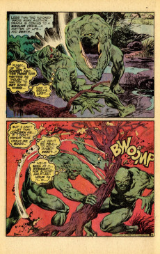 Extrait de Swamp Thing Vol.1 (DC Comics - 1972) -20- The Mirror Monster