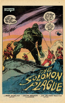 Extrait de Swamp Thing Vol.1 (DC Comics - 1972) -22- The Solomon Plague