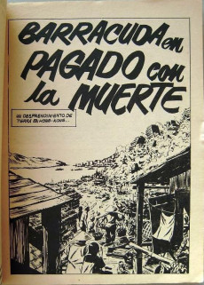Extrait de Aquí Barracuda -3- Pagado con la muerte