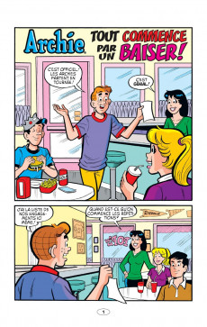 Extrait de Archie Collection (Éditions Héritage) -3- Tout commence par un baiser