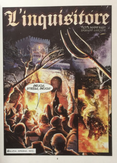 Extrait de Le storie Speziale -5- l'inquisitore