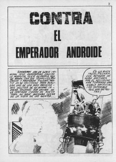 Extrait de Spiderman (The Spider - Vértice 1967) -4- Contra el emperador androide
