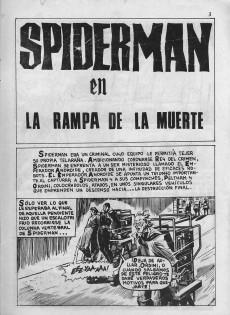 Extrait de Spiderman (The Spider - Vértice 1967) -6- La rampa de la muerte