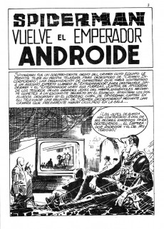 Extrait de Spiderman (The Spider - Vértice 1967) -10- ¡Vuelve el emperador androide!