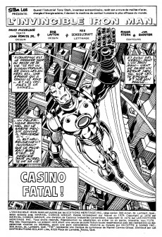 Extrait de L'invincible Iron Man (Éditions Héritage) -7778- Casino fatal!