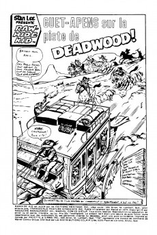 Extrait de Rawhide Kid (Éditions Héritage) -42- Guet-apens sur la piste de Deadwood !