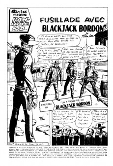 Extrait de Rawhide Kid (Éditions Héritage) -47- Fusillade avec BlackJack Bordon