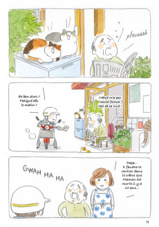 Extrait de Le vieil homme et son chat -1- Le vieil homme et son chat n'ont plus peur des chiens