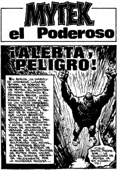 Extrait de Mytek el poderoso (Vértice - 1967) -6- ¡Alerta, peligro!