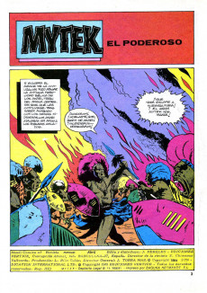 Extrait de Mytek el poderoso (Vértice - 1981) -1- Mytek el poderoso