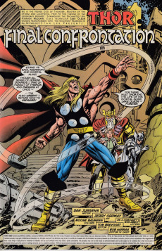Extrait de Thor (The Mighty) Vol.1 (1998) -AN2000- Final Confrontation