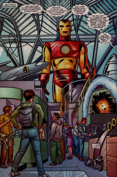Extrait de Ultimate Marvel Team-up (Marvel comics - 2001) -4- Spider-Man & Iron Man part 1