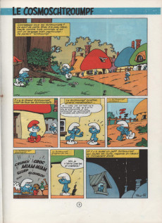 Extrait de Les schtroumpfs -6a1972- Le Cosmoschtroumpf