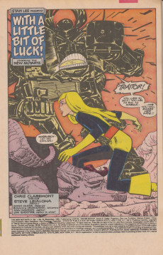 Extrait de The new Mutants (1983) -34- With a Little Bit of Luck!