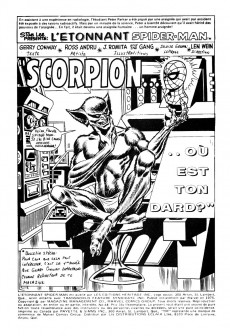 Extrait de L'Étonnant Spider-Man (Éditions Héritage) -48- Scorpion... Où est ton dard ?