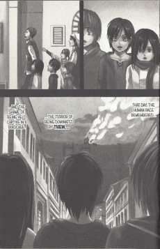 Extrait de Attack on Titan (en anglais) -1- The Desperate Battle Begins!