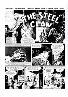 Extrait de The steel Claw -INT- The vanishing Man