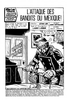 Extrait de Rawhide Kid (Éditions Héritage) -37- L'attaque des bandits du Mexique!