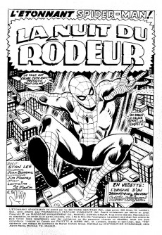 Extrait de L'Étonnant Spider-Man (Éditions Héritage) -8- La Nuit du Rôdeur !