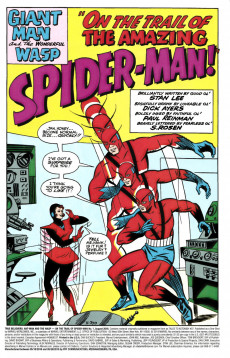 Extrait de True believers : Ant-Man (2018) - True Believers: Ant-Man and the Wasp: On the Trail of Spider-Man!