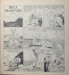 Extrait de Luc Bradefer - Brick Bradford (Editions RTP) -2V- Le royaume d'Azca