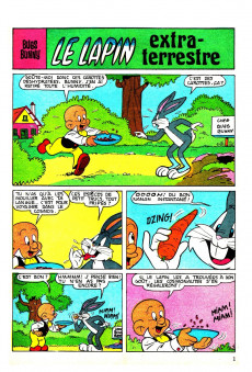 Extrait de Bugs Bunny (Magazine Géant - 2e série - Sagédition) -67- Le lapin extra-terrestre