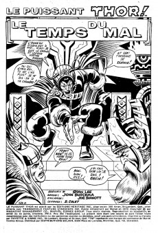 Extrait de Thor (Éditions Héritage) -2- Le temps du mal