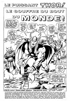 Extrait de Thor (Éditions Héritage) -7- Le gouffre du bout du monde!