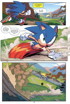 Extrait de Sonic The Hedgehog -1- Le hérisson contre-attaque