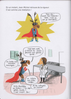 Extrait de Jean-Michel le Caribou -7- Jean-Michel fatigué d'être un super-héros
