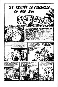 Extrait de Arthur (Éditions Mondiales) -5- Les traités de commerce du bon Roi Arthur