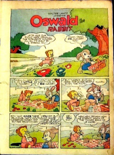 Extrait de Four Color Comics (2e série - Dell - 1942) -67- Oswald the Rabbit