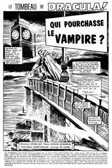 Extrait de Le tombeau de Dracula (Éditions Héritage)  -4- Qui pourchasse le vampire ?