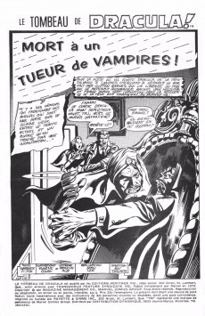 Extrait de Le tombeau de Dracula (Éditions Héritage)  -5- Mort à un tueur de vampires!