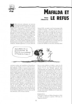 Extrait de Mafalda -INT b2018- Intégrale