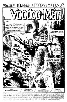 Extrait de Le tombeau de Dracula (Éditions Héritage)  -11- Voodoo-Man!