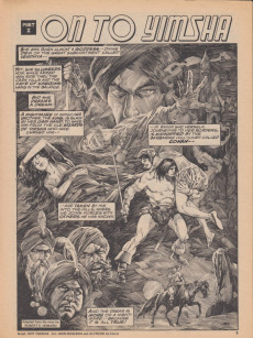 Extrait de The savage Sword of Conan The Barbarian (1974) -17- On to Yimsha