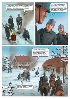 Extrait de BD'Historic -1- Garde à la frontière - La 14-18 des soldats suisses en BD