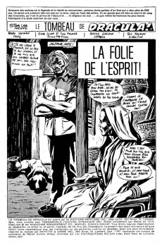Extrait de Le tombeau de Dracula (Éditions Héritage)  -28- La folie de l'esprit!