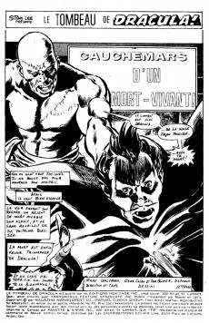 Extrait de Le tombeau de Dracula (Éditions Héritage)  -40- Cauchemars d'un mort-vivant!