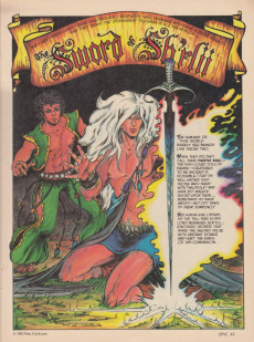 Extrait de Epic Illustrated (1980) -31- Epic Illustrated #31
