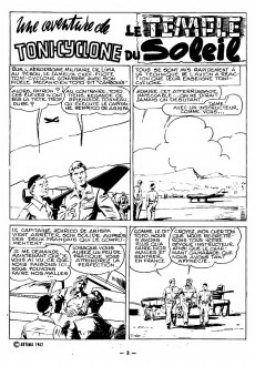 Extrait de Toni Cyclone (Artima) -11- Le temple du soleil